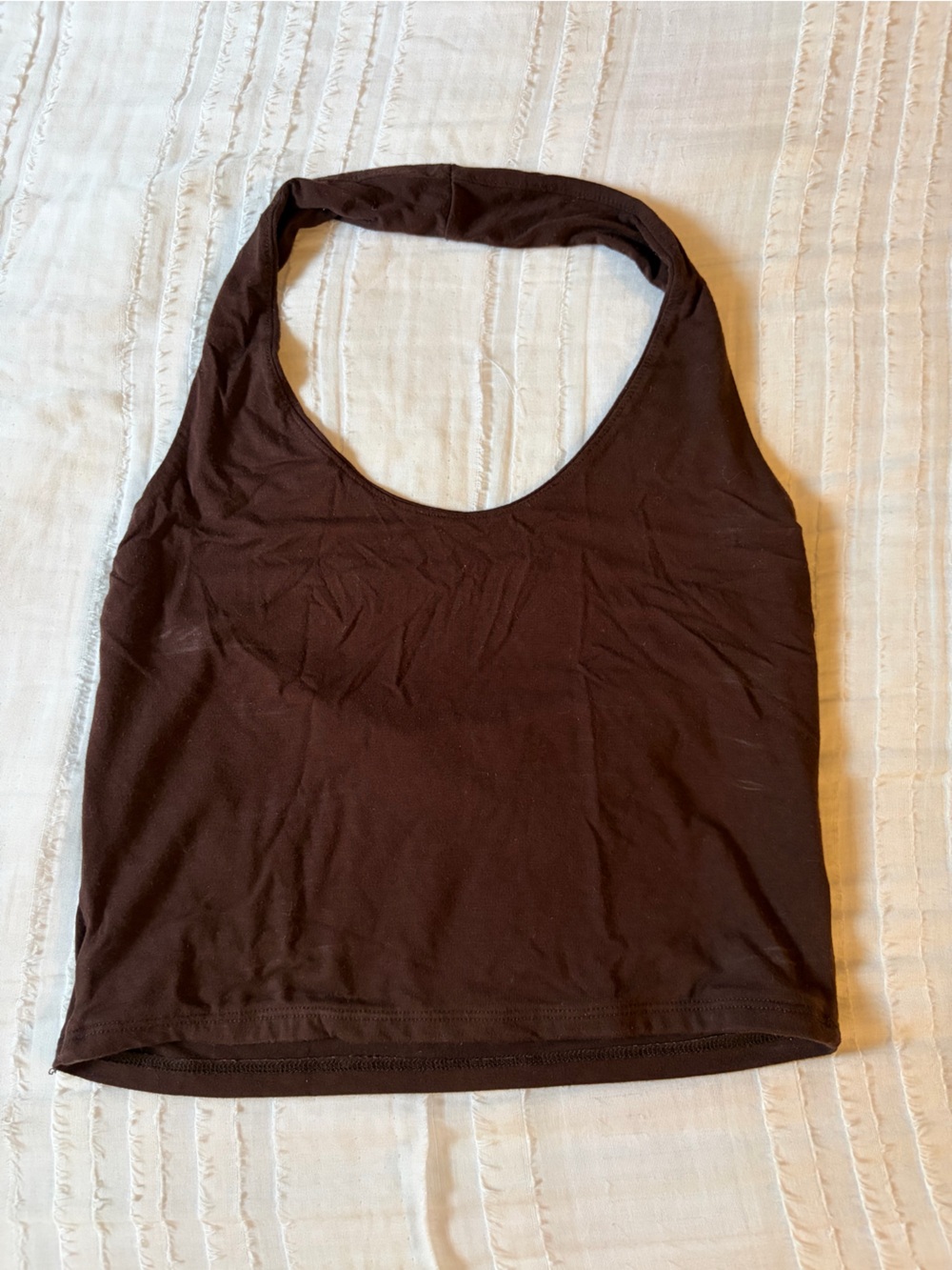 Women’s Brown Halter Top